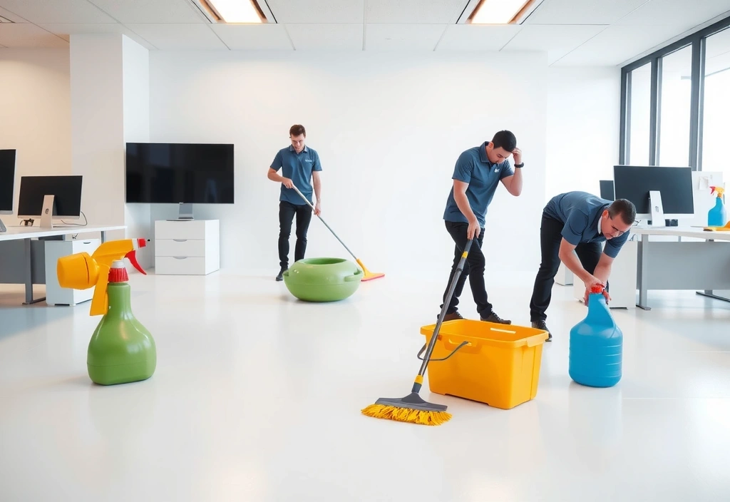 Commercial cleaning service